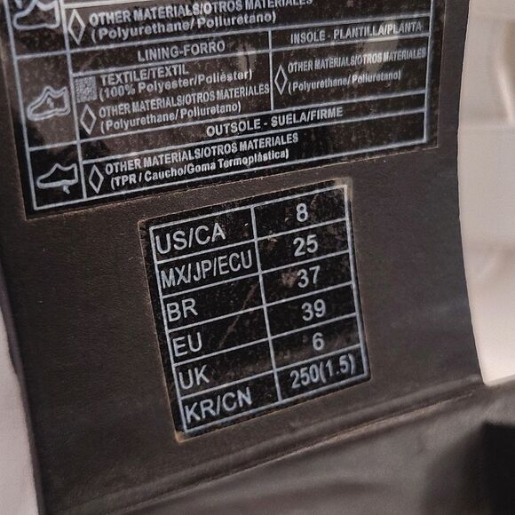 Forever 21 White Faux Leather Buckle Chunky Platform Ankle Boots Size 8 - Picture 11 of 14